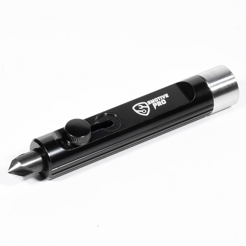 [Australia - AusPower] - SMOTIVEPRO Dual-End Rimming & Deburring Tool, Internal & External Pipe Deburring Tool for 3/16" to 1/2" Tubing, Achieve Optimal Tubing Flaring for Brake/Copper/Hydraulic Lines 