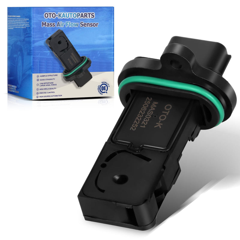 OTO-K Mass Air Flow Sensor MAF Compatible with Chevy Cruze Sonic Trax 1.4L L4,Cruze Limited Sonic 1.8L L4,Cruze 2.0L L4,Buick Encore 1.4L L4,Verano 2.0L 2.4L 4L,Replaces # MAS0321 0280218419 12671624