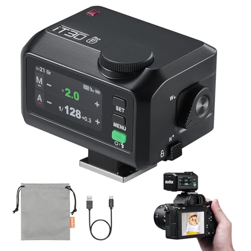 Godox iT30Pro-F Mini TTL Camera Flash for Fujifilm with HSS iT30Pro-F Black