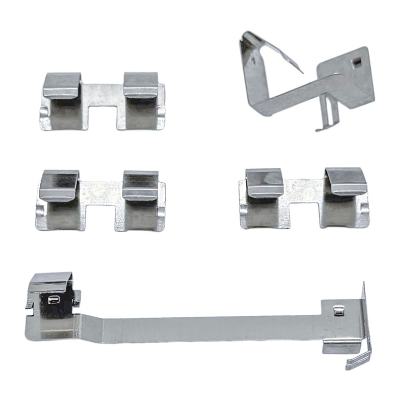 [Australia - AusPower] - Battery Compartment Contact Piece Kit Replace for FLUKE 1503 1507 1508 1577 1587CFC Multimeter Battery Spring Contact Plate Replacement Parts/Batteries Holder Fixing Clip 