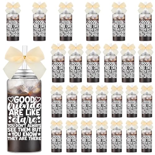 Skylety 24 Pack Friendsgiving Gifts Bulk for Women Friends Cups