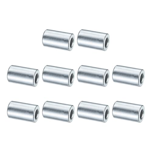 uxcell galvanized steel spacers, 5/16-inch bore x 5/8-inch OD x 1-inch length, round unthreaded standoff bushings