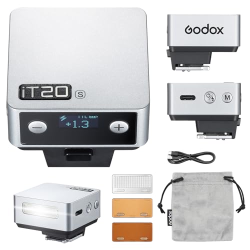 Godox iT20 S iT20-S TTL Flash for Sony (Silver)
