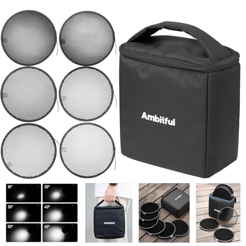 Ambitful HC-06 Honeycomb Kit -6.69inch/17cm Standard Reflector Honeycomb