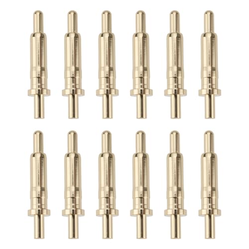 100pcs 9.5mm Power Test Tips Pogo Pins Connectors 24V DC 1.5A for Mobile Phone Communication Automotive