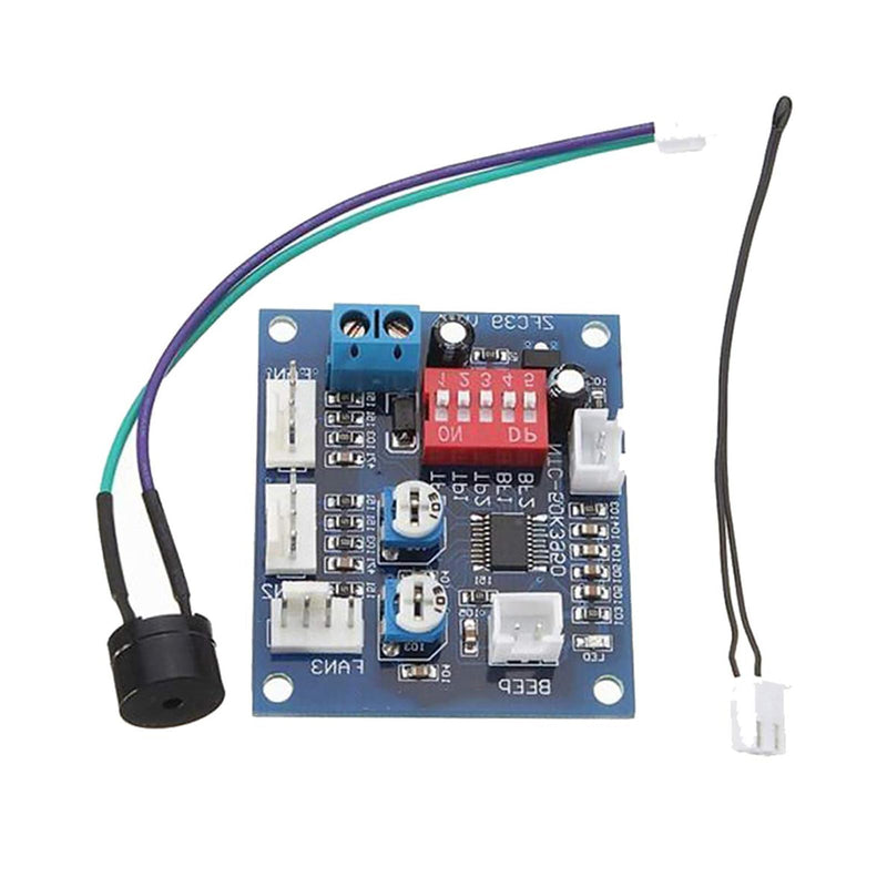 [Australia - AusPower] - DC 12V 5A PWM PC CPU Fan Temperature Control Speed Controller Board Speed Controller Temperature Probe Buzzle 