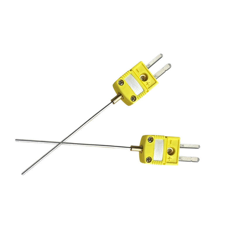 [Australia - AusPower] - 2 Packs TL3161K K -Type Thermocouple Probe Probe 4“-0.06” Measurement Range 40°F-2000°F 