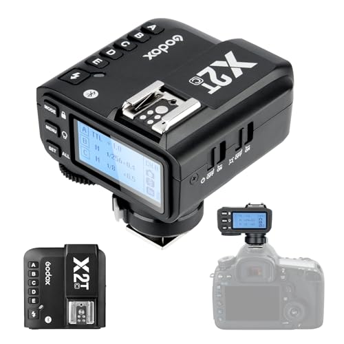 Godox X2T-C TTL Wireless Flash Trigger for Canon with 1/8000s HSS