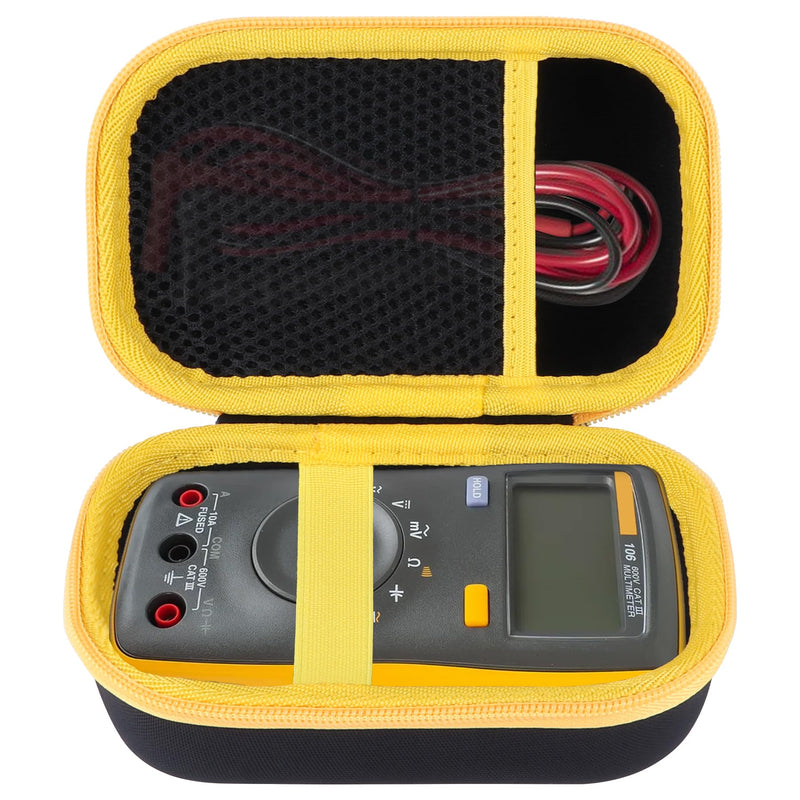 [Australia - AusPower] - Storage Case Compatible with Fluke 101/106 / 107 Basic Handheld Digital Multimeter Pocket Portable Meter 