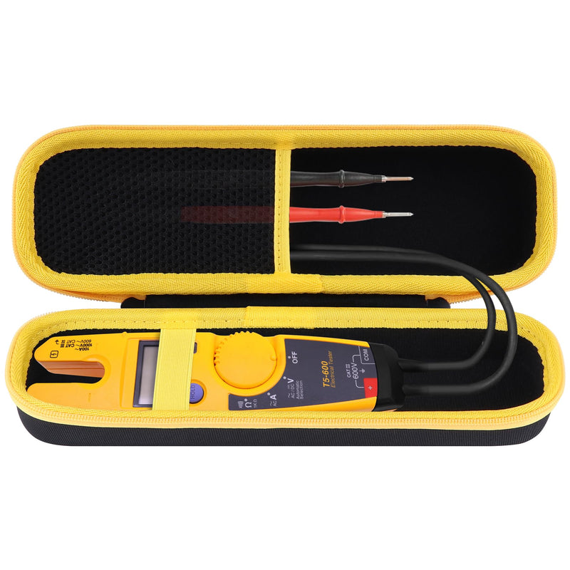[Australia - AusPower] - Storage Case Compatible with Fluke T5-600 / T5-1000 / T6-600 / T6-1000 Electrical Voltage, Continuity and Current Tester 