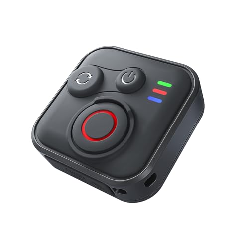 Bluetooth Remote Control for Insta360 X5/X4/X3/X2/Go 3S/ACE Pro 2, GoPro Camera Shutter Remote with Type-C Charging - 164ft Range, Compatible with iPhone 12-17 Pro Max, GoPro 8-13, Android Phones