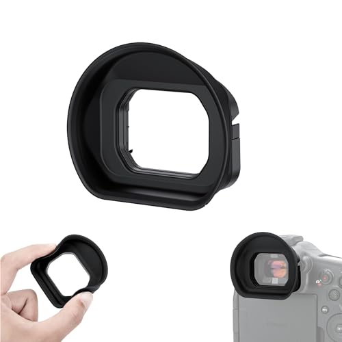 JJC ER-1 Extended Eyecup Eyepeice Viewfinder for Canon EOS R1 Camera, Soft Silicone Eye Cup Replaces Canon ER-i, Provides Comfortable Viewfinding