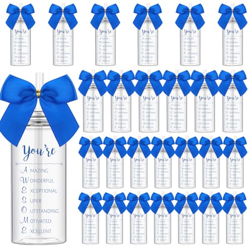 Skylety 24 Pcs Blue Employee Appreciation Gifts Bulk Thank You Cups