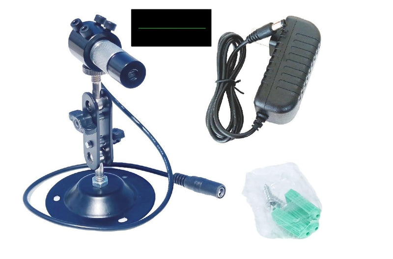 [Australia - AusPower] - 520nm Green Line Module Light Generator DC12V for Wood Stone Fabric Alignment Cutting and Engraving Positioning 8V-24V 