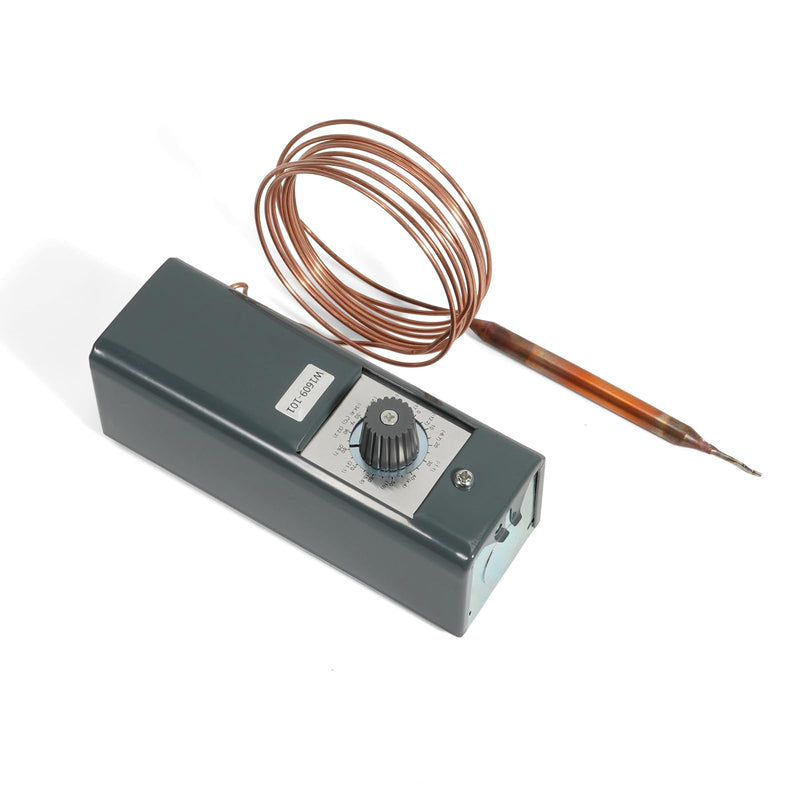 [Australia - AusPower] - LEAPTREND W1609-101 Thermostat Temperature Controller Refrigeration Remote Bulb TH-1609, from -30 Degrees F to 90 Degrees F (-34 Degrees C to 32 Degrees C), 5 Ft Capillary 