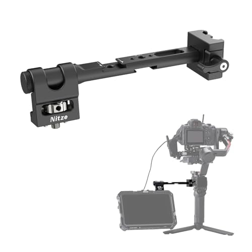 Nitze Gimbal Monitor Mount for DJI RS 4 Mini/Pro/RS 3 Mini/Pro - N28-S1