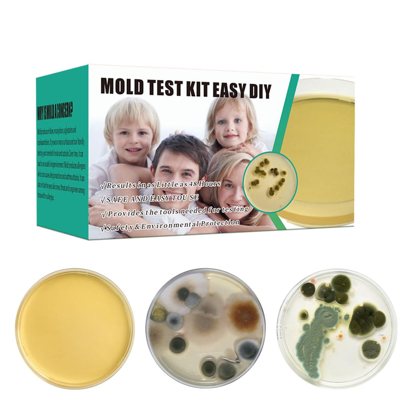 Comprehensive DIY Mold Test Kits for Home - Multiple Detection Tests for Surfaces, HVAC Systems, & Indoor Air Quality - Includes Detailed Mold - Fast, Reliable, & Safe for Both Indoor & Outdoor Use