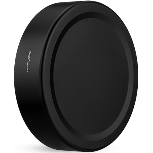 Haoge Metal Front Lens Cap Cover for Fujifilm GFX100RF Camera Accessories Black Cap-GFX-B