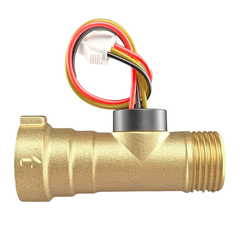 [Australia - AusPower] - Water Flow Sensor Replacement for RV Tankless Water Heater, Compatible with Girard GSWH-2, Replace Part Number 2022107584, 2GWH-24, Brass 