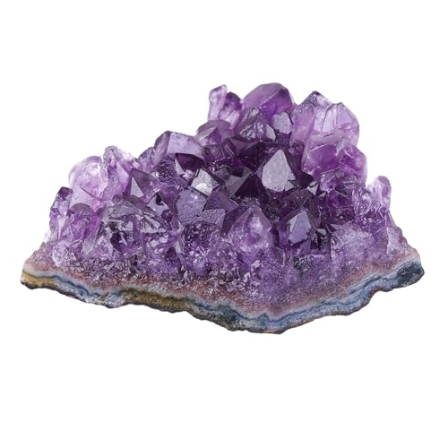 Natural Amethyst Crystal Geode Raw Amethyst Crystal Cluster 0.02-0.09 lb(10-40g)