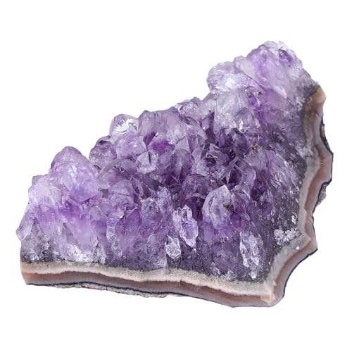 Natural Amethyst Crystal Geode Raw Amethyst Crystal Cluster 0.09-0.22 lb(40-100g)