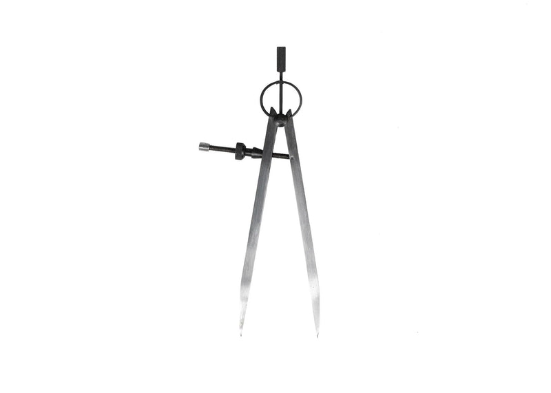 [Australia - AusPower] - PEC Tools Spring Divider Caliper, Solid Nut, Drafting Ruler Tool, Suitable for Woodworking, Metalworking, and Geometric Drawing (12 inches) 