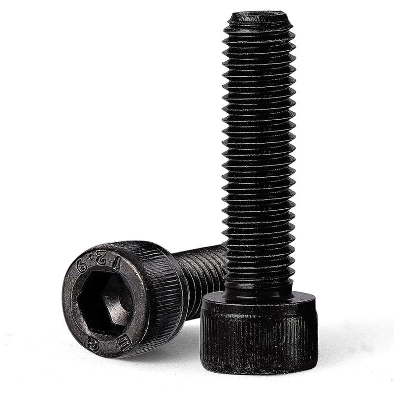 [Australia - AusPower] - 304 Stainless Steel Screws,30Pcs M6 Metric Screw Aassortment,12mm-25mm Hex Socket Button Head Cap Bolts Nuts Washers Kit with Allen Wrenches 