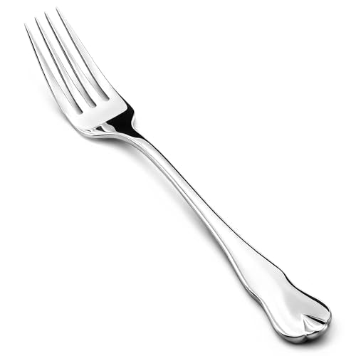 Set of 12 Persify dinner forks made of 18/10 stainless steel, featuring sleek, polished design for elegant tableware.