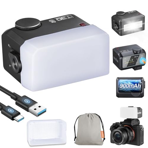 GODOX iT30 Pro C TTL Mini Flash for Canon with Diffuser, HSS 1/8000s IT30 Pro C(Black)