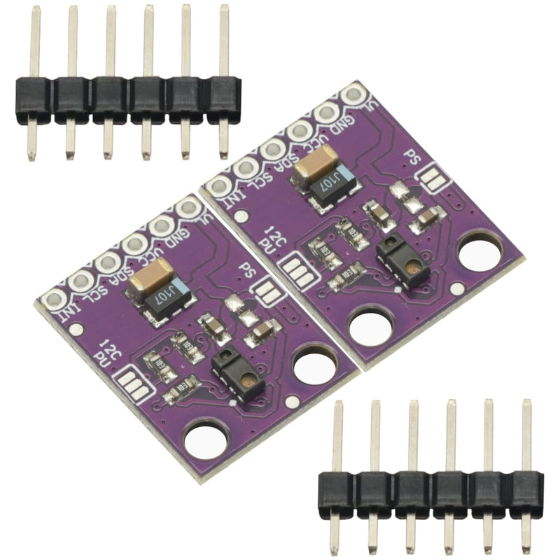 [Australia - AusPower] - 2Pcs APDS9960 Proximity Sensor Detection and Non-Contact Gesture Detection RGB Gesture Sensor APDS9960 Ambient Light 