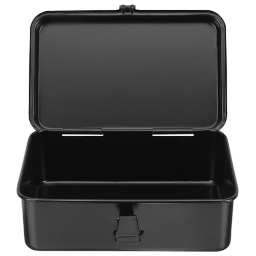 SEWACC small metal tool box organizer for screwdrivers, screws, and small parts in portable carry case