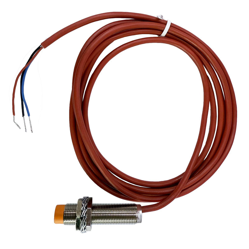 [Australia - AusPower] - IP67 Waterproof Up to 200°C M12 High Temperature Inductive Proximity Sensor Detection Switch NO Metal Induction 4mm 10-30V DC, Nomally Open (NPN, M12) NPN 