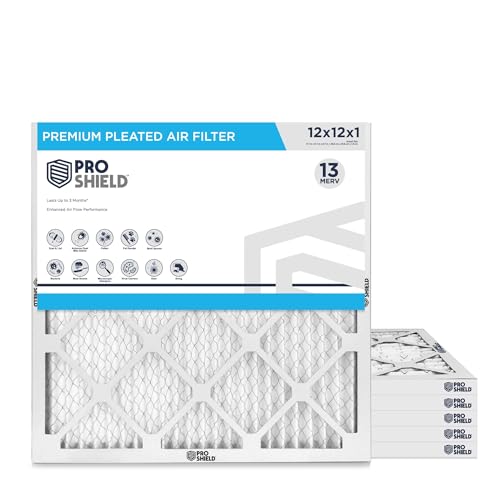 12x12x1 MERV 13 Pleated Filter 6 Pack 12" x 12" x 1"