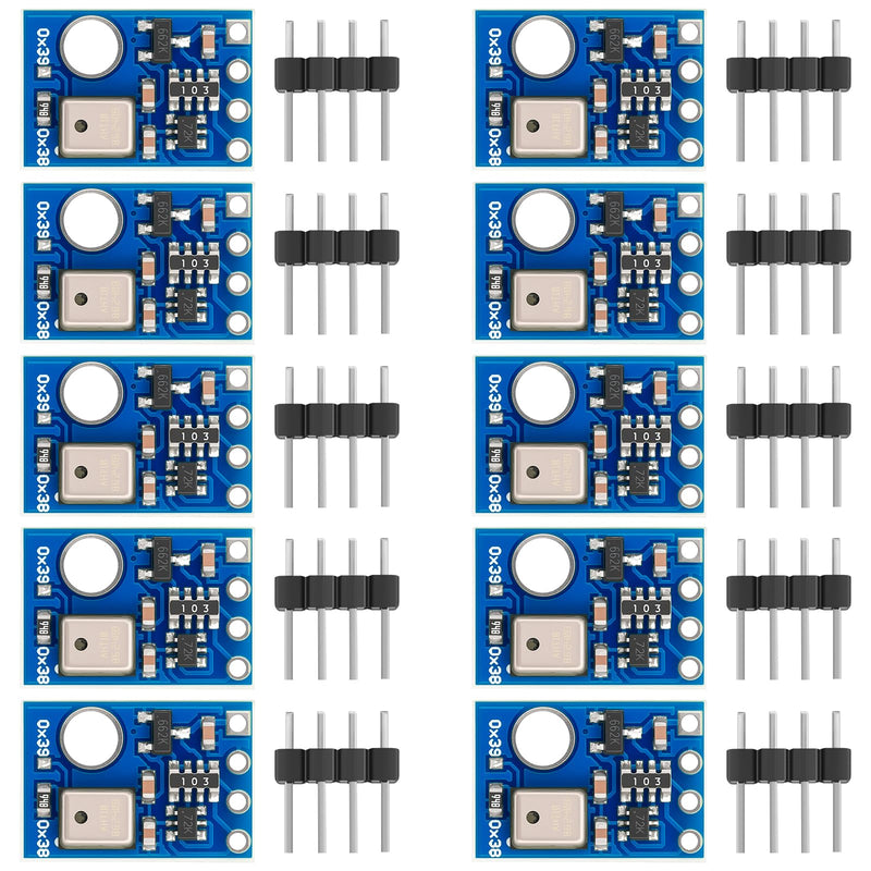 [Australia - AusPower] - 10pcs AHT10 Temperature and Humidity Sensor Module High Precision I2C IIC Communication Replace DHT11 SHT20 AM2302 