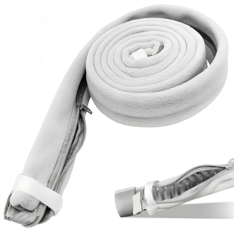 Cpap hose cover, Cpap hose cover, 1.85 m long | Prevents condensation, quiet, no noise (grey) gray