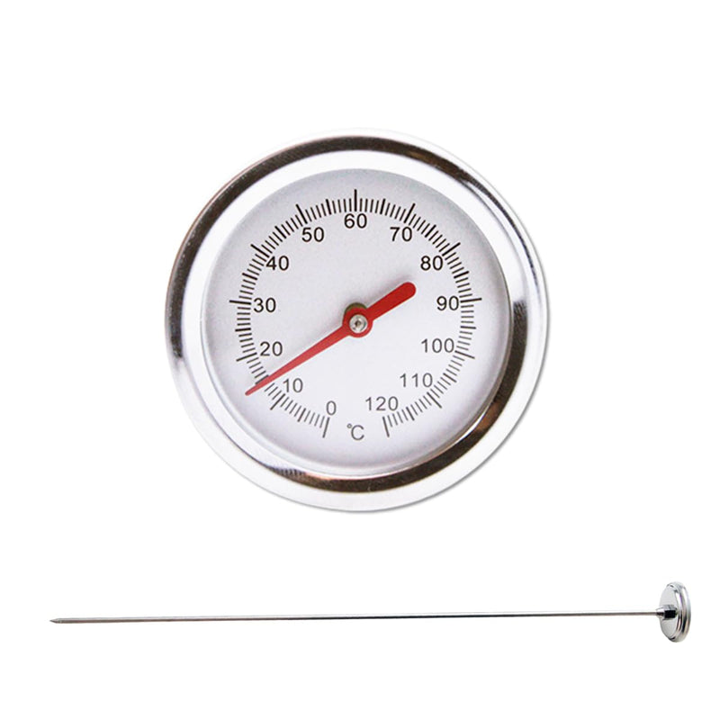 [Australia - AusPower] - Compost Thermometer with 36.4 in Stainless Ssteel Stem,Soil Thermometer Gardening Thermometers Hay Bale Thermometers for Composting,Organic Farming Professional Tool Gardeners 