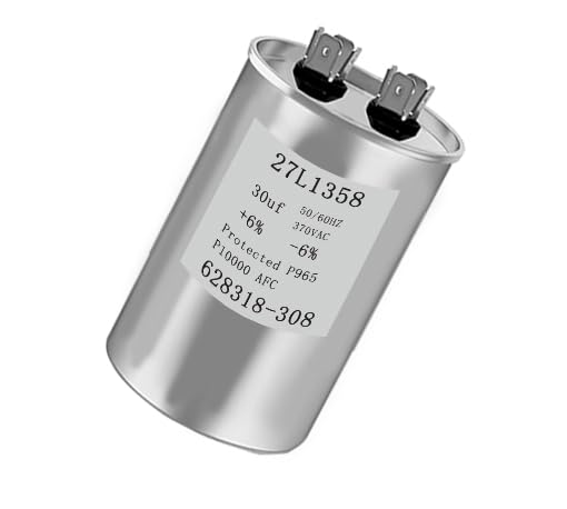 [Australia - AusPower] - 628318-308 27L1358 30 MFD 370V Pool Pump Motor Capacitor Replacement Compatible Motor Run Capacitor 
