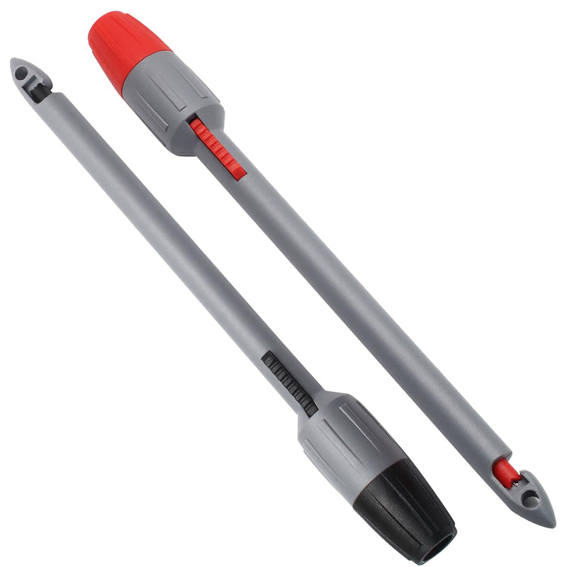 [Australia - AusPower] - 2PCS 2MM Heavy Duty Wire Piercing Probe, Piercing Clip Set Push on Banana Plug Test Leads, Multi Testers Needle Accessories for Electrical Testing Technicians(Extended) Extended 
