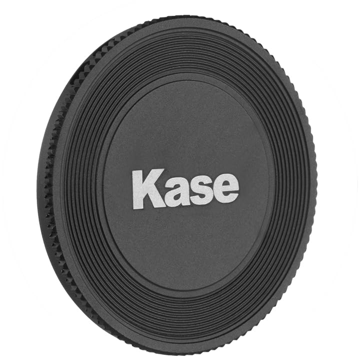 Kase Magnetic Lens Cap Compatible with Fuji/Fujifilm X-Half Digital Cameras (Cap (Black)) Cap (Black)