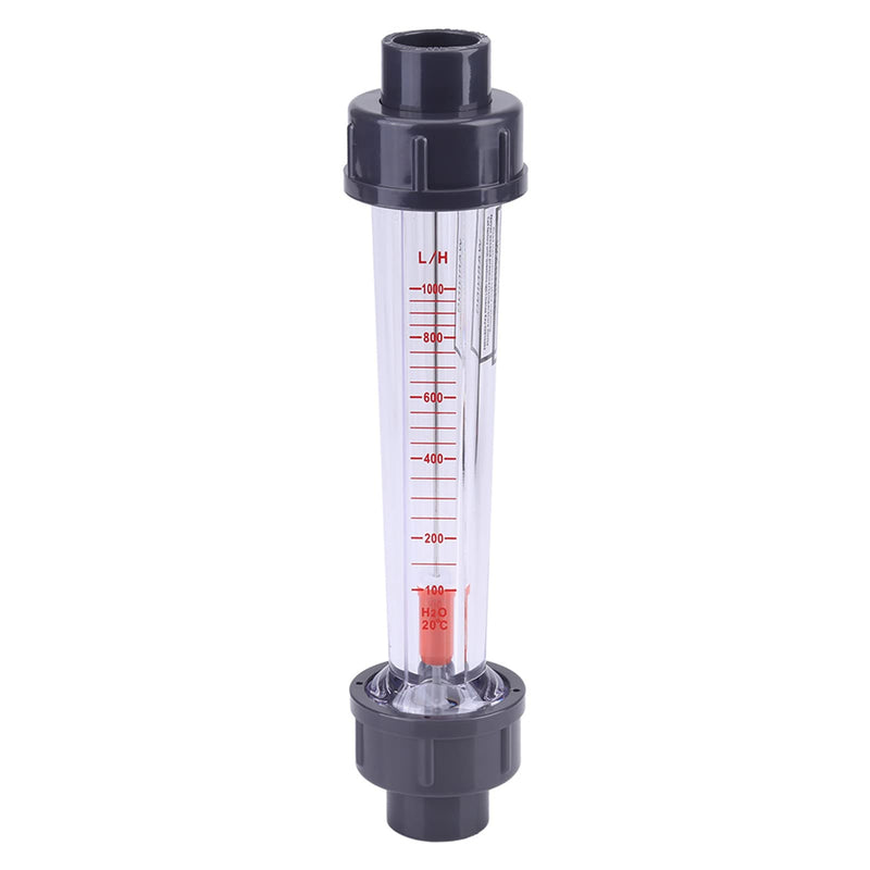 [Australia - AusPower] - Peak Flow Meter Rotameters Plastic Plastic Tube Type Adult 100 1000L H Water Flow Meter Flowmeter Lzs 15 