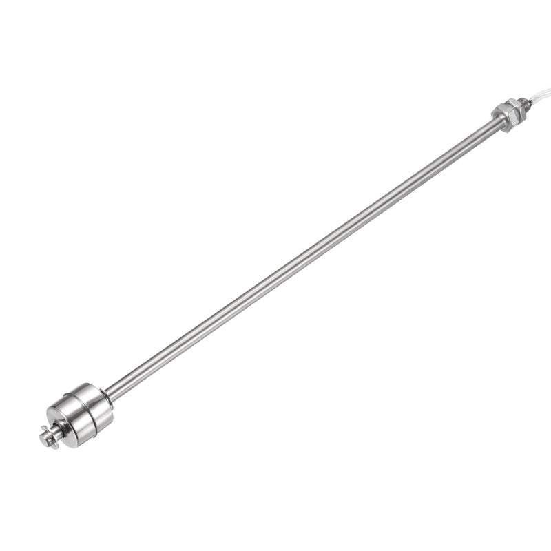 [Australia - AusPower] - MECCANIXITY Stainless Steel Float Switch, 300mm Rod 110V DC 0.2A Vertical Water Level Sensor M10 Thread Single Tank Liquid Level Controller for Pump/Alarm 1 Pcs 
