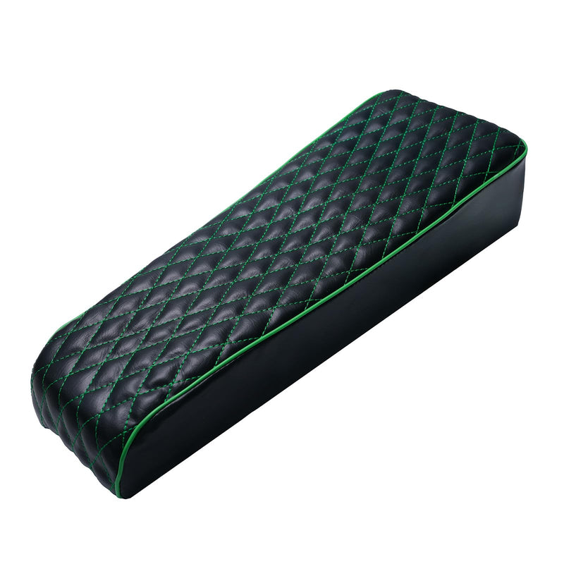 JMCHstore Green Diamond Stitch Seat Cover for Coleman ct200u Mini Bike 196cc Baja DB30, Hisun ct200u 196cc 200cc Trail Bike Cushion Replacement Parts Green Stitch