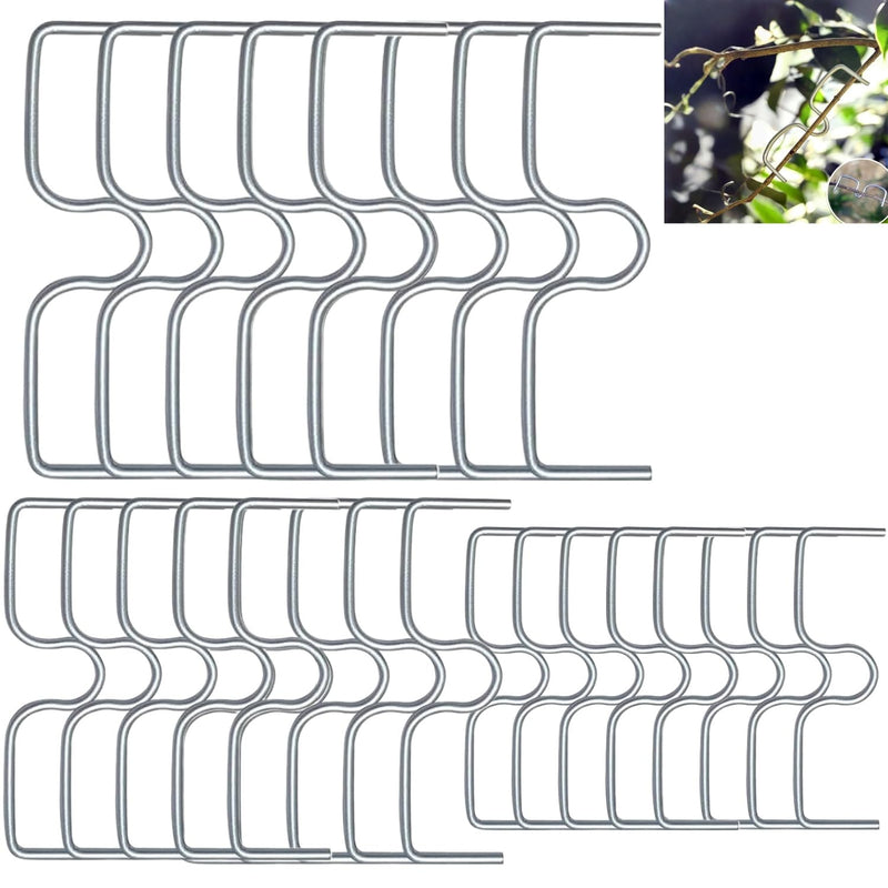 Pack of 24 Branch Supports for Fruit Trees, 13/10/8 cm Branch Spreader M for Fruit Trees, Metal, for Fruit Trees, Bonsai, Slanted Trees, Trees, Tomato Hooks, Robust Tomato Hooks, Branch