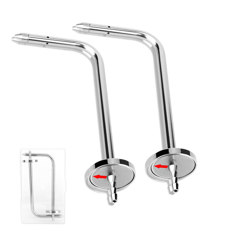 [Australia - AusPower] - Static Pressure Probe with Magnetic Flange for HVAC Fieldpiece Manometers AMIN2, ADMN2, SDMN5 Models for Static Pressure Measurement (2 PCS) 