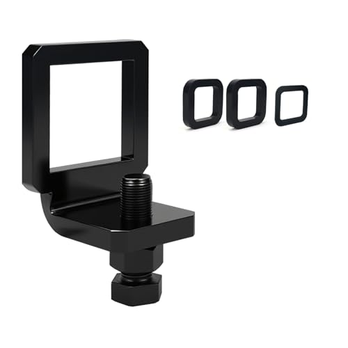 Joytrace 2-inch anti-rattle trailer hitch clamp, three-point accessory for stabilizing a hitch receiver