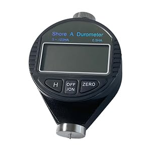 [Australia - AusPower] - Shore A Hardness Tester 0-100HA - Digital Durometer Gauge for Rubber, Tires, Elastomers & Plastics, ASTM D2240 ISO 7619 Compliance, Large LCD, NIST Certificate, 5-Year Warranty 