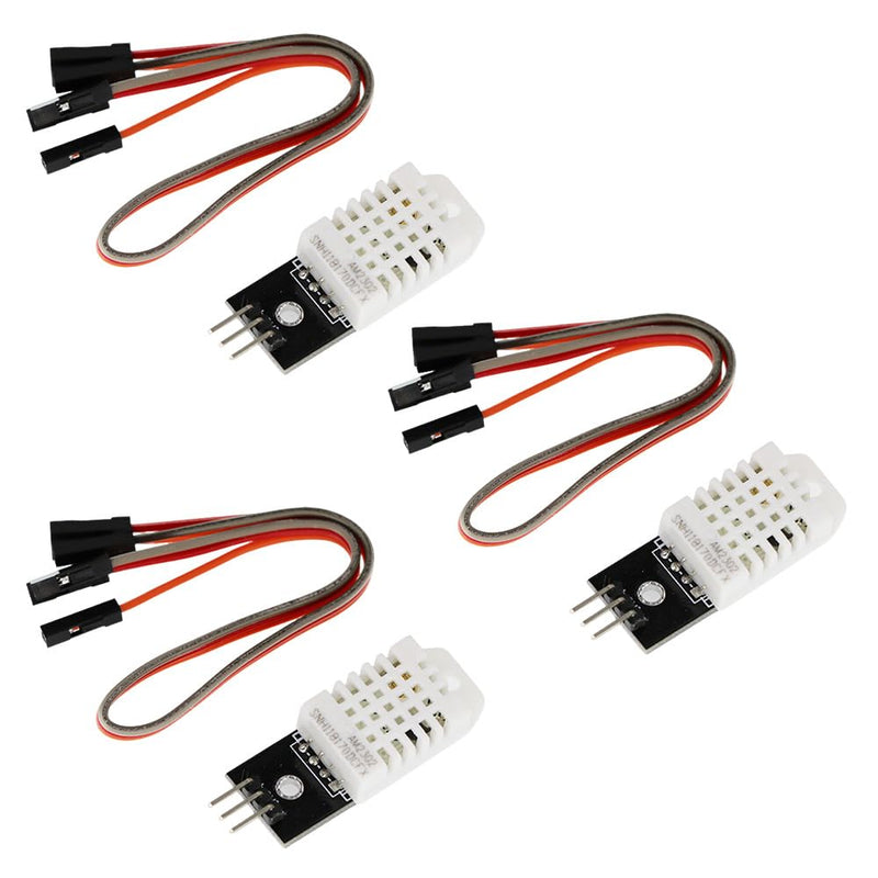 [Australia - AusPower] - 3pcs DHT22/AM2302 Digital Temperature and Humidity Sensor Module Temperature Humidity Monitor Sensor Replace SHT11 SHT15 for Arduino Electronic Practice DIY 
