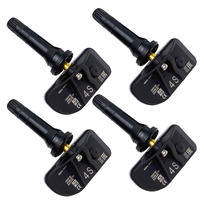 [Australia - AusPower] - Cheriezing Pre-Programmed Tire Pressure Monitoring System Sensor Compatible with Select Cadillac Chevy GMC Models Escalade Colorado Silverado Suburban Tahoe Canyon Sierra Hummer Yukon 433MHz 4 PCS 