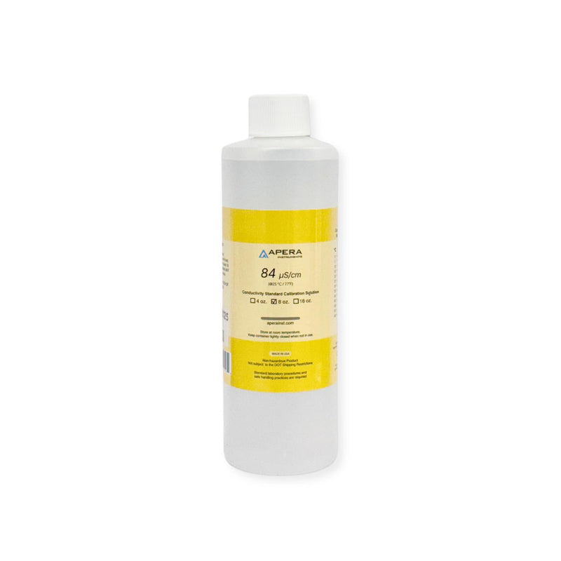 [Australia - AusPower] - Apera Instruments 84 µS/cm (microsiemens) Conductivity Standard Calibration Solution, 8 oz 