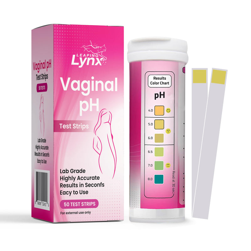 [Australia - AusPower] - Vaginal pH Test Strips for Women - [50ct] BV Test Strips for Feminine Care & pH Balance – UTI Strips Tests for Women, UTI Test Kit for Vaginal Health and Yeast Infection Test 